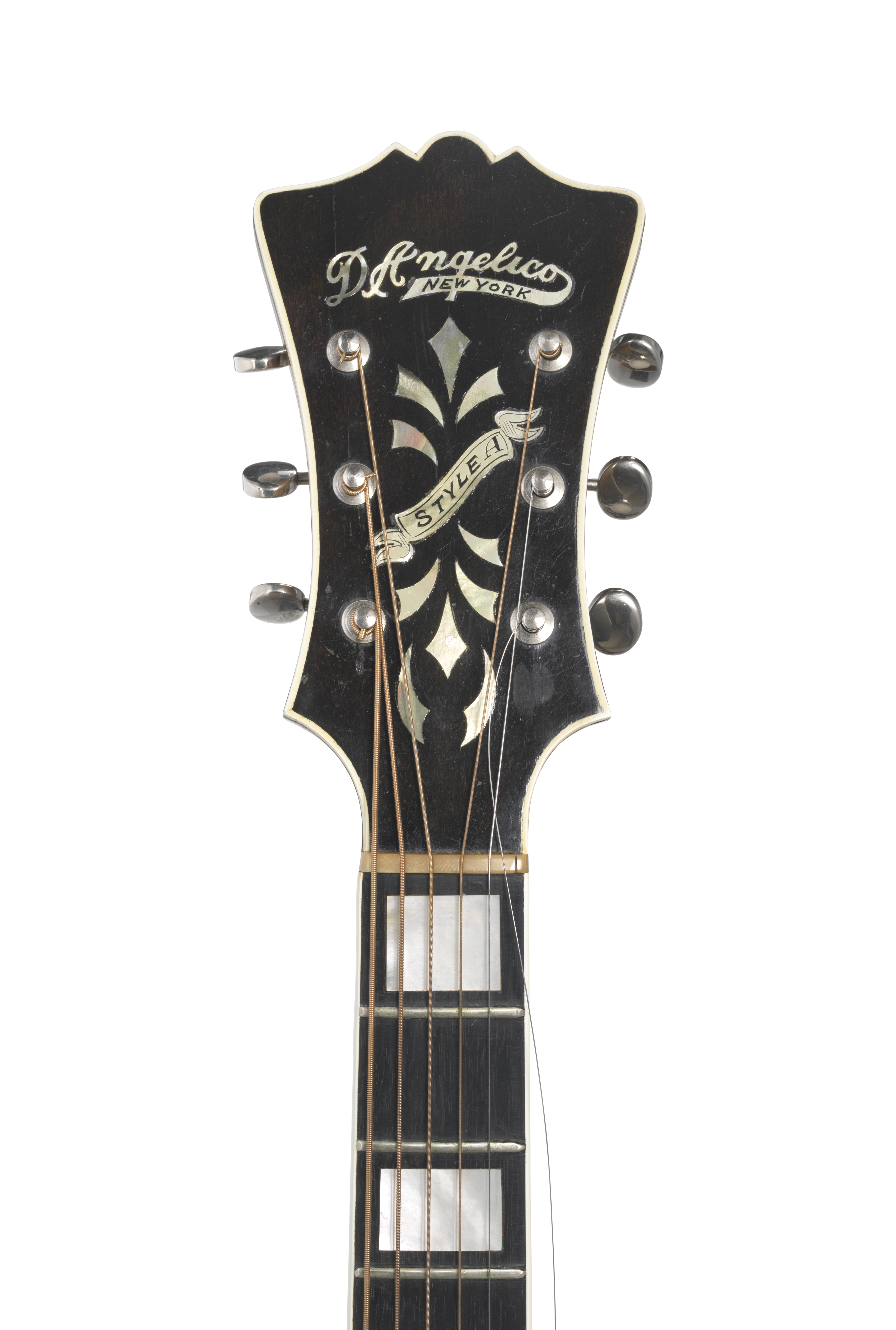 A D'ANGELICO STYLE A ARCHTOP ACOUSTIC GUITAR OWNED AND PLAYED BY JERRY GARCIA - Image 3 of 6