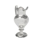An American sterling silver Art Nouveau water pitcher by Shreve & Co., San Francisco, CA, 20th ce...