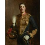 Herman Gustave Herkomer (American, 1863-1935) A portrait of Captain Weber 44 1/4 x 34in (112.4 x ...