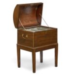 A George III Mahogany Wine Cooler 18th century and later