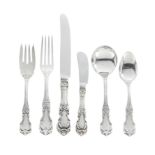 An American sterling silver partial flatware service by Reed & Barton, Taunton, MA, 20th century