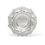 An impressive American sterling silver centerpiece bowl by Shreve & Co., San Francisco, CA, 20th ...