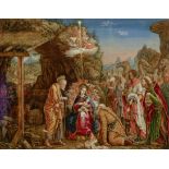 Manner of Andrea Mantegna Adoration of the Magi 31 x 39 1/2in (78.8 x 100.3cm)