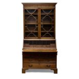 A George III Mahogany Secretary Bookcase Late 18th century