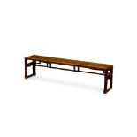 A Chinese huali low bench Qing dynasty, 19th century