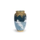 The Bath: An important Minton Pâte-sur-Pâte vase by Louis Solon, circa 1895