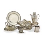 A collection of electro plated and Sheffield plated items ((Qty))