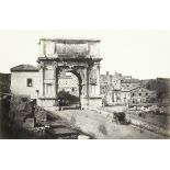 ITALY - PHOTOGRAPHY MACPHERSON (ROBERT TURNBULL) A collection of eight large views of Rome compri...