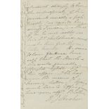 HOOKER (JOSEPH DALTON) Part of the papers of the botanist Sir Joseph Hooker, with some of his unc...