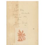 WAUGH (EVELYN) Men at Arms, FIRST EDITION, AUTHOR'S PRESENTATION COPY, inscribed 'For Janet Stone...