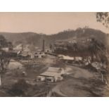 AUSTRALIA - PHOTOGRAPHY Album of views (and 3 portrait groups of Aborigines), of Australia, [1880s]