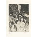 PLATH (SYLVIA) Pursuit. With an Etching & Drawings by Leonard Baskin, NUMBER 56 OF 100 COPIES, 8v...