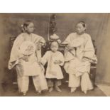 CHINA - PHOTOGRAPHY An album of good portrait or 'types' photographs, by William Saunders (11), a...