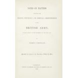 NIGHTINGALE (FLORENCE) Notes on Matters Affecting the Health, Efficiency, and Hospital Administra...