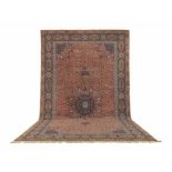 A large Tabriz carpet with Ardabil design North West Persia, 668cm x 404cm