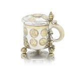 An 18th century Estonian parcel-gilt silver tankard Sven Herling, Reval / Tallinn circa 1746