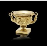 A Victorian silver-gilt 'Warwick Vase' wine cooler Edward, Edward Junior, John & William Barnard,...