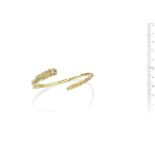 A gold and diamond necklace and bangle, by Grima,