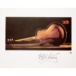 A B.B. King Limited Edition Artists Proof Titled 'Lucille' 1996