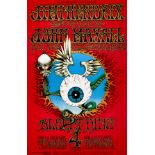 A Jim Hendrix Experience Fillmore And Winterland Concert Poster BG-105 2nd Printing 1968