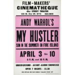 A Poster For The Andy Warhol Movie My Hustler 1966