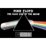 A Pink Floyd Multi-'Platinum' Sales Award For The Album Dark Side Of The Moon circa 1996