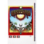 A Limited Edition Grateful Dead Avalon Ballroom Aoxomoxoa 4th Printing Concert Poster And Ticket ...