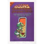 A Limited Edition Doors West Evans Concert Poster FDD-18 Signed by Three Members Of The Doors And...