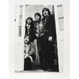 A Limited Edition Photograph Of The Beatles In A Doorway By Barrie Wentzell (British, born 1942) ...