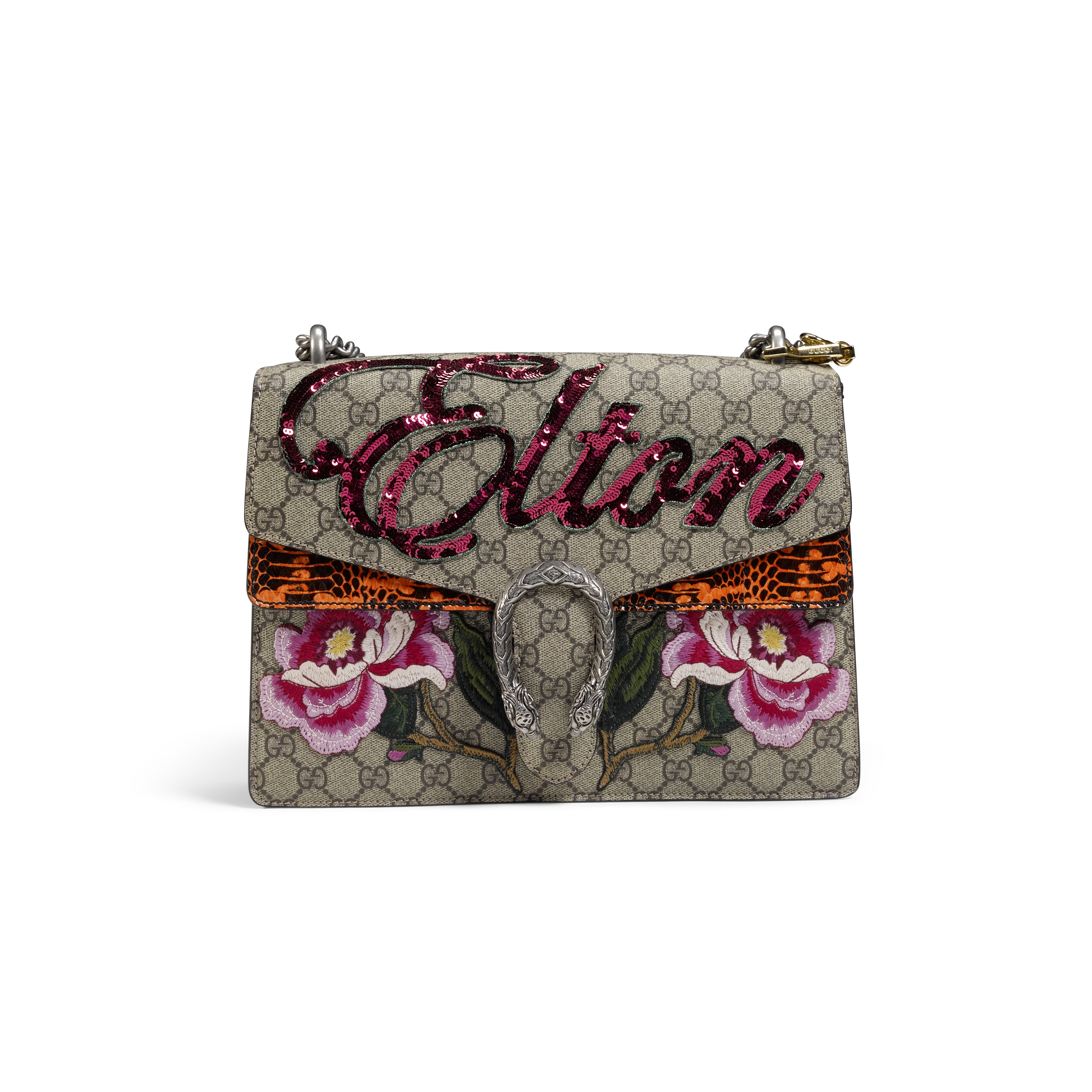 An Elton John Gucci Handbag Gifted To Aretha Franklin By Elton John