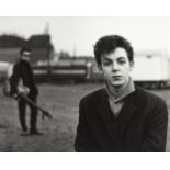 A Photograph Of Paul McCartney And Stuart Sutcliffe, Hamburg Fun Fair By Astrid Kirchherr (German...