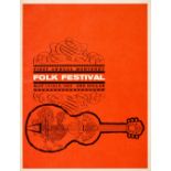 A Bob Dylan Monterey Folk Festival Program 1963