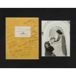 A Romeo and Juliet cast-signed script cover