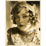 A Marion Davies signed photo to Louella Parsons by Hurrell