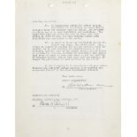 A Clark Gable loan-out agreement for Gone With the Wind