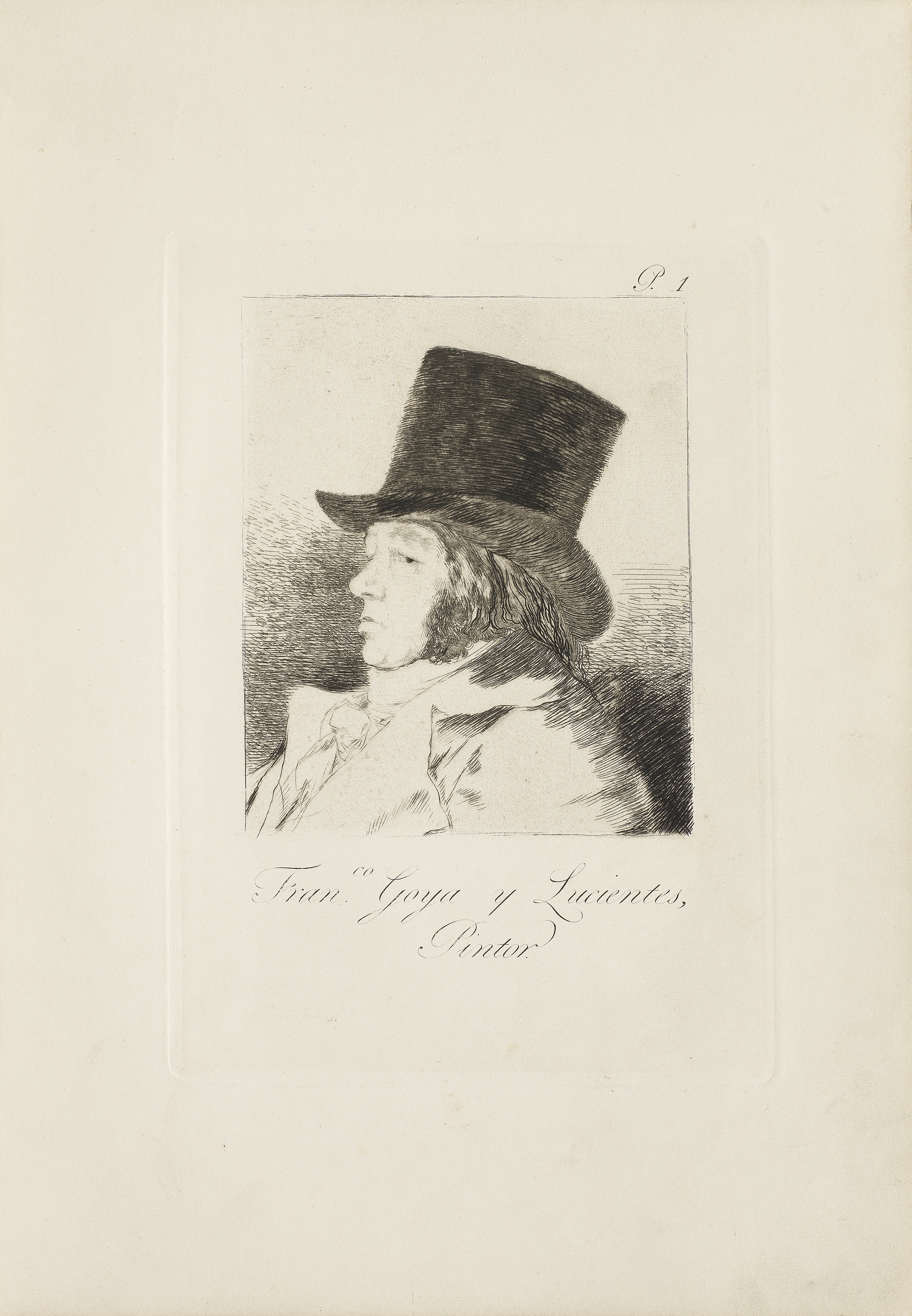 Francisco José de Goya y Lucientes (1746-1828) Los Caprichos The complete set of eighty etchings ...