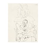 Pablo Picasso (1881-1973) Inès et son Enfant Lithograph, 1947, on wove paper, signed and numbered...