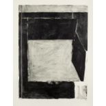 Richard Diebenkorn (1922-1993) Black and Gray Lithograph, 1986, on Arches wove paper, signed wit...