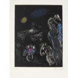 Marc Chagall (1887-1985) La Nuit de Saint Paul Lithograph in colours, 1980, on Arches wove paper,...