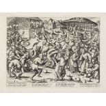 After Pieter Bruegel the Elder (1525-1569) by Pieter van der Heyden (1530-1572) The Festival of F...