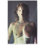 Chris Levine (born 1972) Kate Moss (Laser 2) Archival inkjet print in colours, 2015, on wove pape...