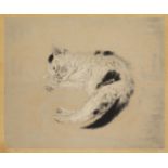 Léonard Tsuguharu Foujita (1886-1968) Sleeping Cat, from Les Chats Etching and aquatint printed i...