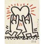 Keith Haring (1958-1990) Bayer Suite The complete set of six offset lithographs in colours, 1982,...