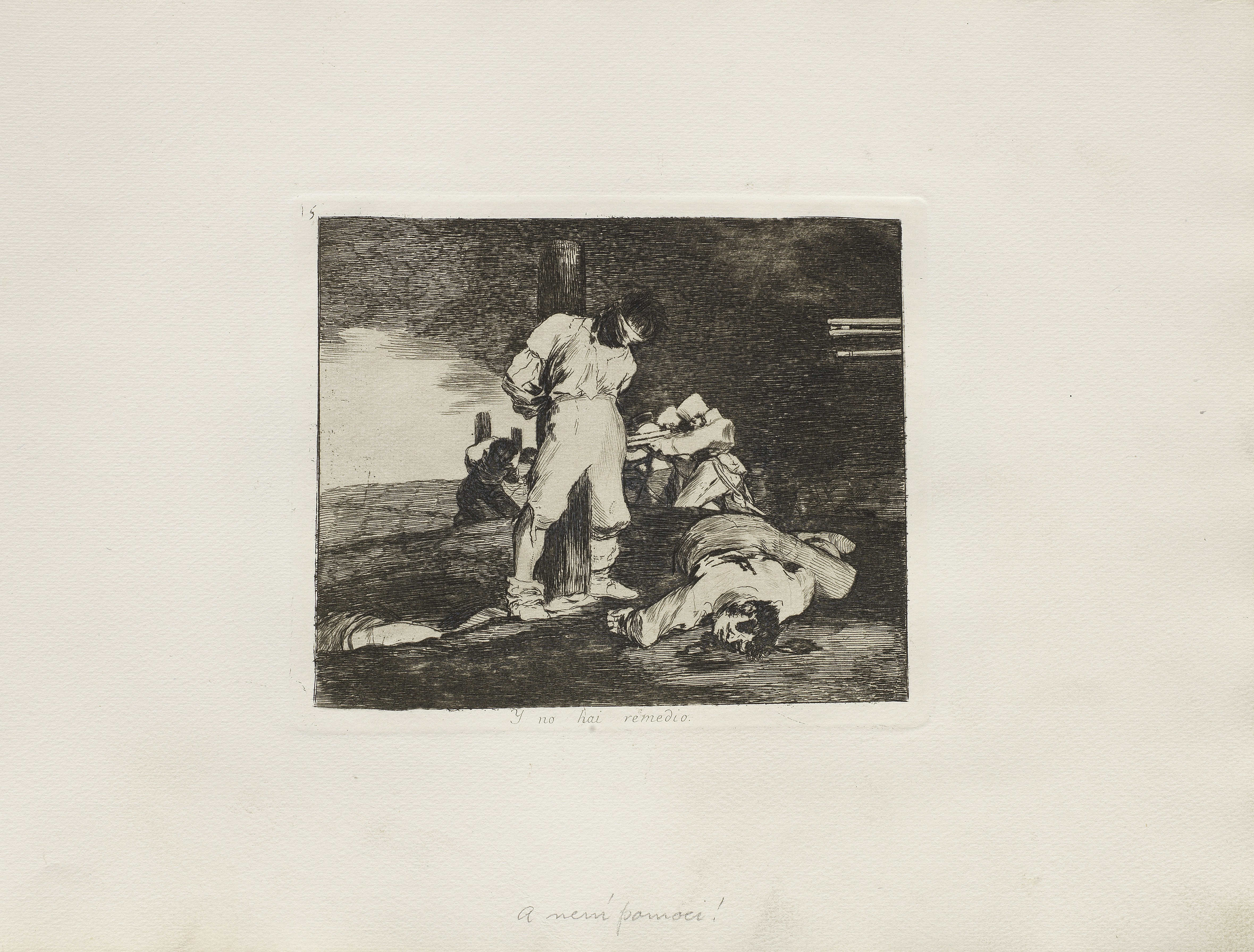 Francisco José de Goya y Lucientes (1746-1828) Los Desastres de la Guerra The complete set of eig... - Image 3 of 10