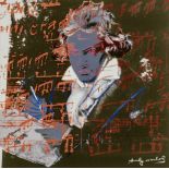 After Andy Warhol (1928-1987); Ludwig van Beethoven (Grey);