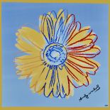 After Andy Warhol (1928-1987); Daisies (Turquoise);