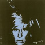 After Andy Warhol (1928-1987); Andy Warhol (Blue);