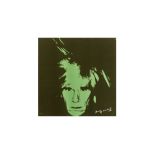 After Andy Warhol (1928-1987); Andy Warhol (Green);