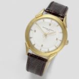Vacheron & Constantin. An oversized 18K gold manual wind wristwatch Circa 1945