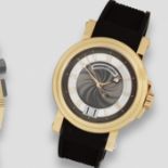Breguet. An 18K rose gold automatic calendar wristwatch Marine, Ref: 5817, Circa 2008
